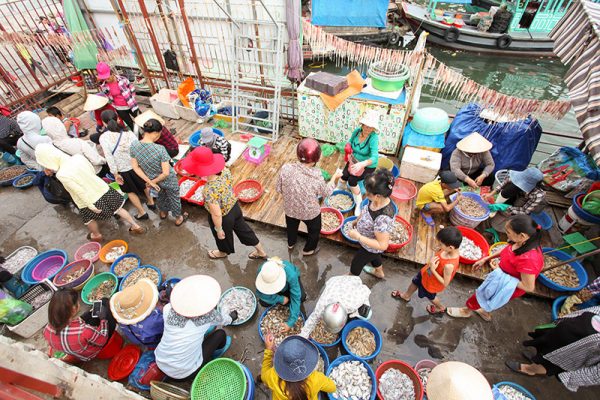 Marché Hon Gai Vietnam