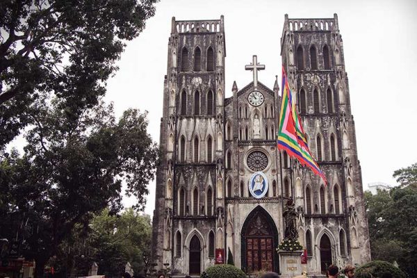 Cathédrale d'Hanoi Vietnam